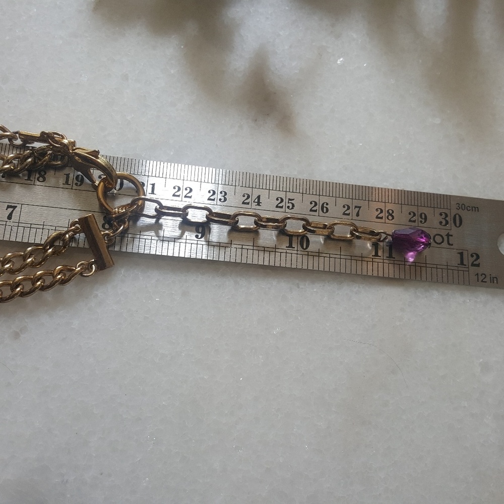 Double Layer Beaded Necklace - image 6